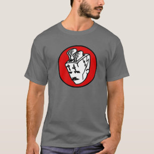 Toasterhead Tesla Red2 Tee Shirt