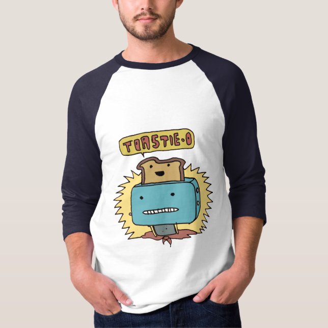 Toastie-O mitt- muff tshirt Tee (Framsida)