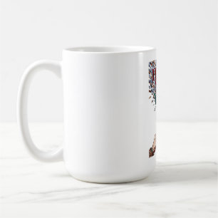 Toasting Hands T-Shirt, Konfettiregn Premium Kaffemugg