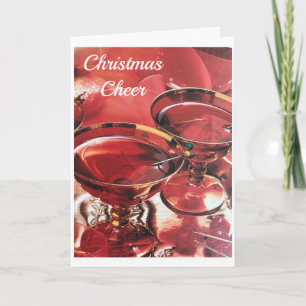TOASTNING ***DU*** OCH SKICKA CHRISTMAS "CHEER" KORT
