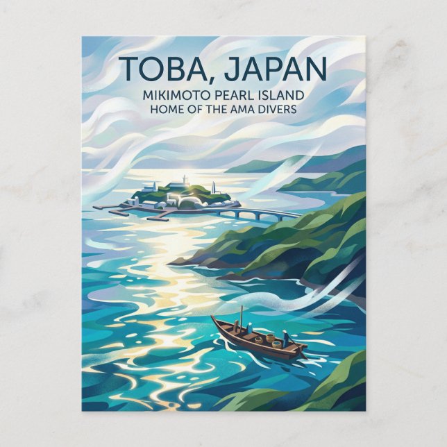 Toba Japan Vykort (Framsida)
