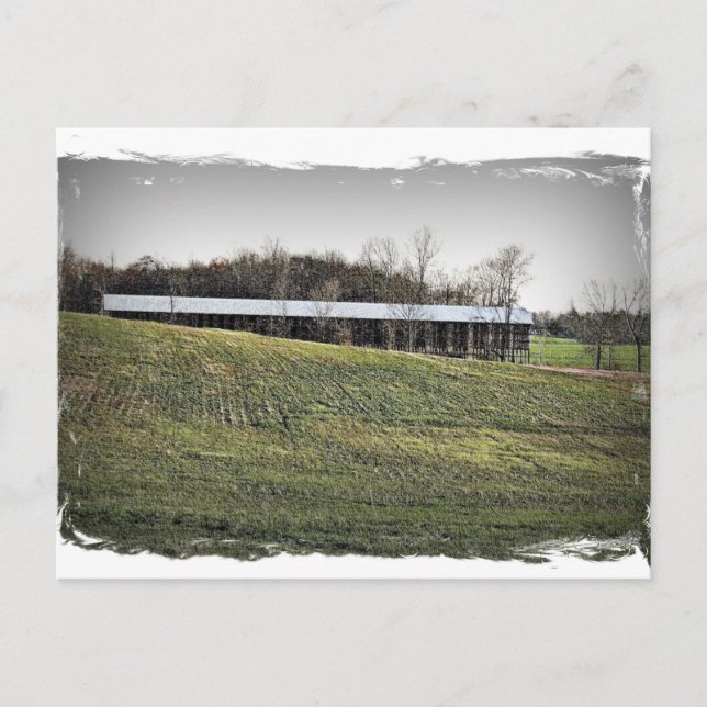 Tobacco Barn Vykort (Framsida)