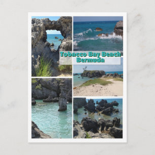 Tobacco Bay Beach, Bermuda-vykort Vykort