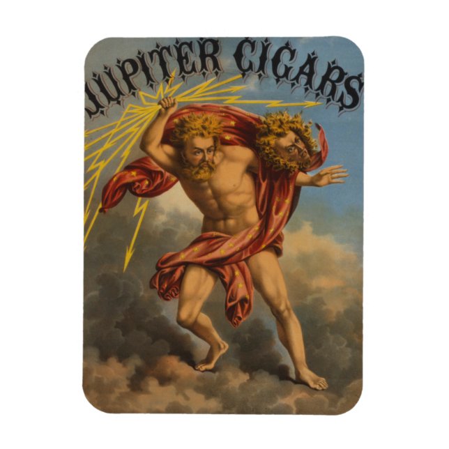 Tobacco Label, 1868. Magnet (Vertikal)