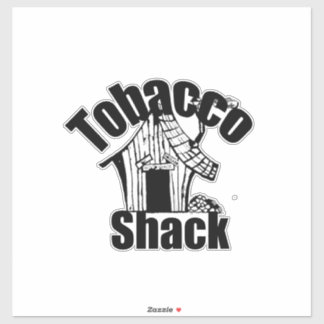 Tobacco Shack Vinyl Sticker Klistermärken
