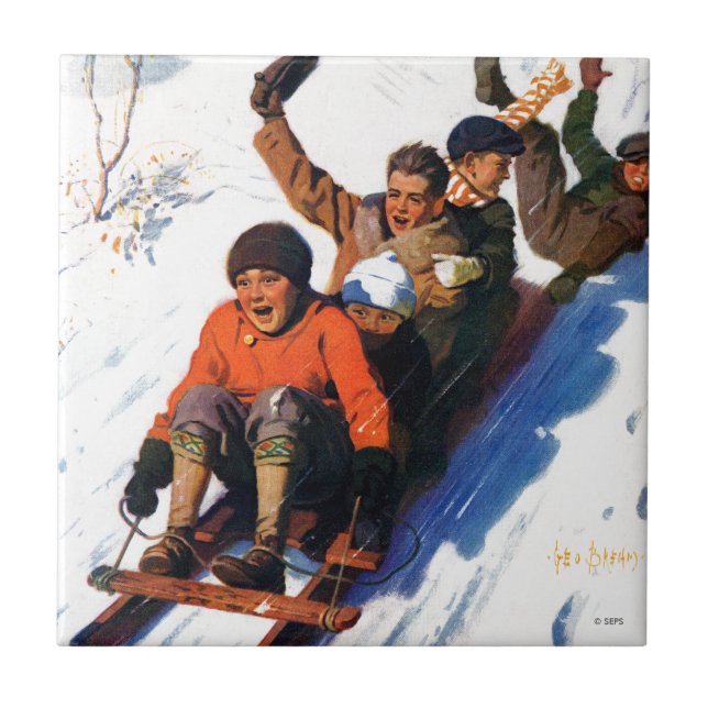 Tobaganing Kakelplatta (Framsidan)