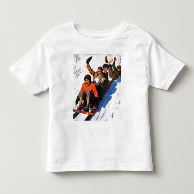Tobaganing T-shirt (Framsida)