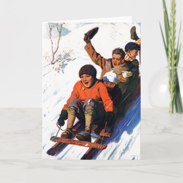 Tobagganing Kort (Framsida)