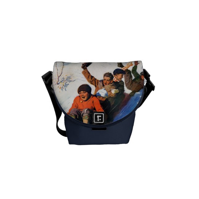 Tobagganing Messenger Bag (Framsidan)