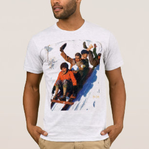 Tobagganing T Shirt