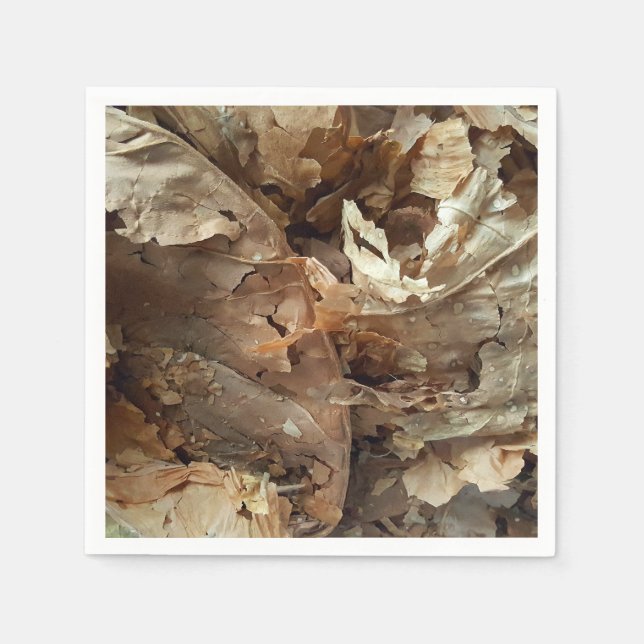 Tobaksblad Cigar Bar Lounge Pappersservett (Framsidan)