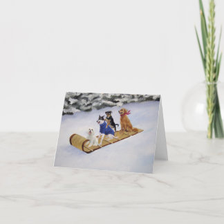 Tobbagan Svan anteckningskort