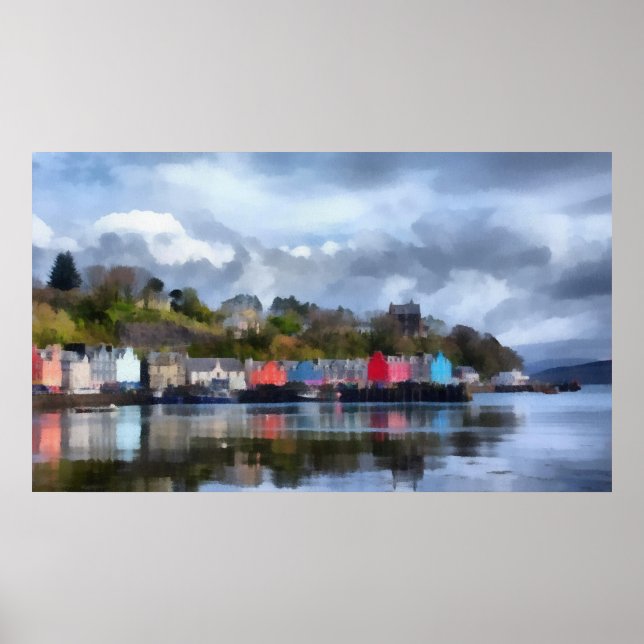 Tobermory Harbour Poster (Framsidan)