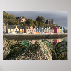 Tobermory, Isle of Mull, Scotland Scenia Poster