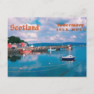 Tobermory, Isle of Mull, Skottland Vykort