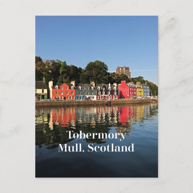Tobermory, Mull, Skottland Vykort (Framsida)