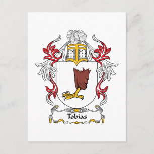 Tobias Family Crest Vykort