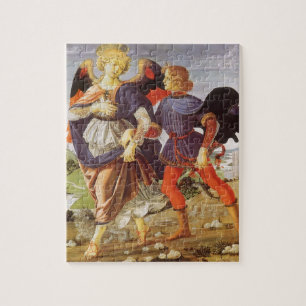Tobias och ängeln av Andrea del Verrocchio Pussel