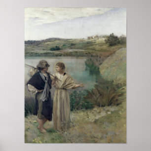 Tobias och Archangel Raphael Poster