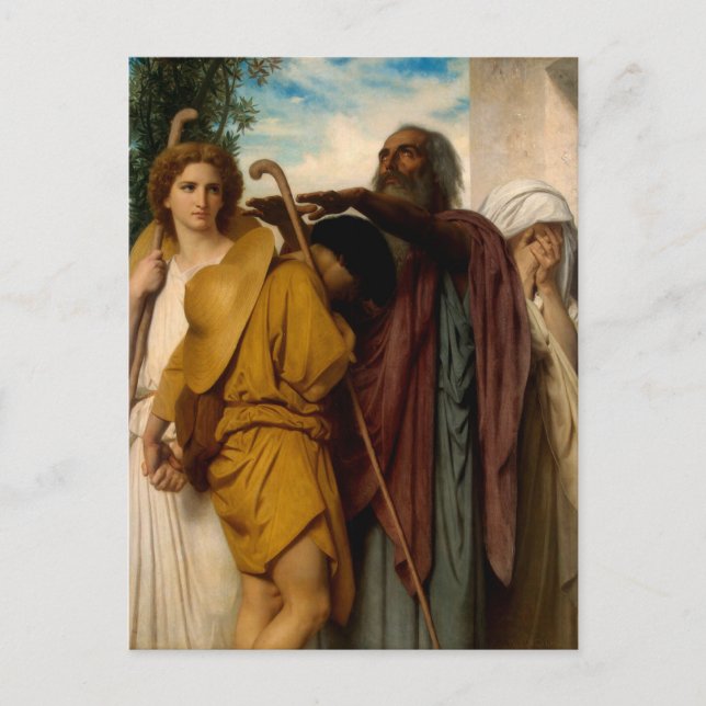 Tobias Sayed Farewell till Far Bouguereau Vykort (Framsida)