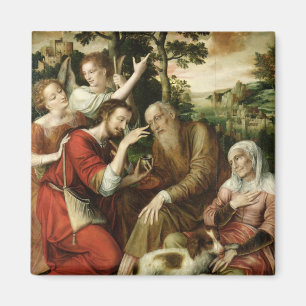 Tobias som kurerar hans far Blindness, 1563 Magnet