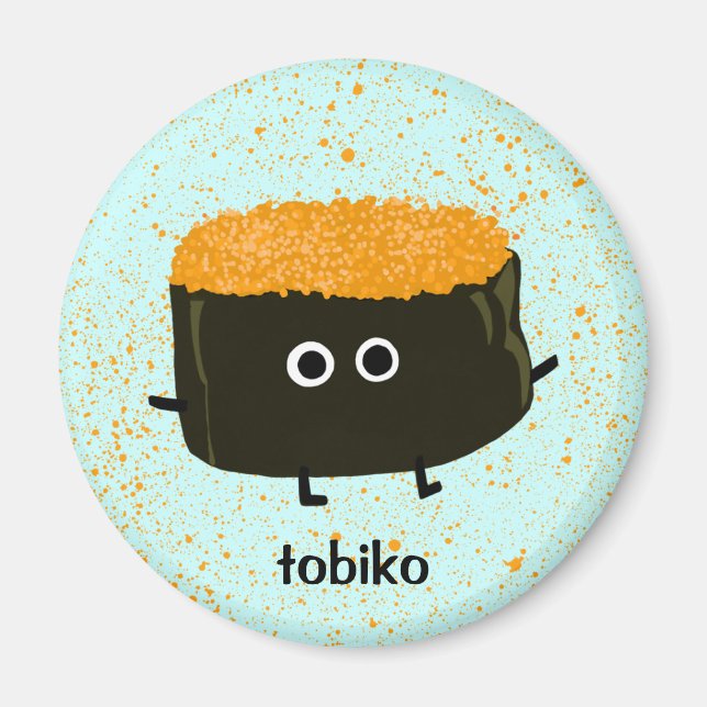 Tobiko Sushi Magnet (Framsidan)