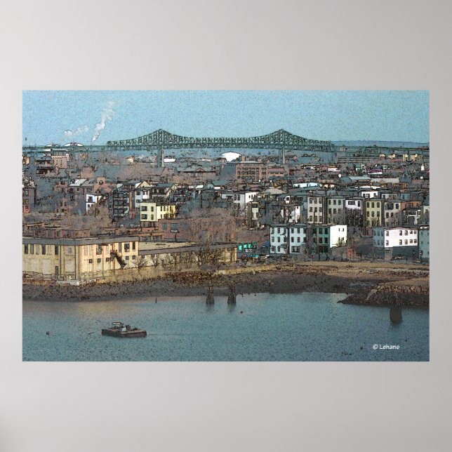 Tobin Bridge Rendering Poster (Framsidan)