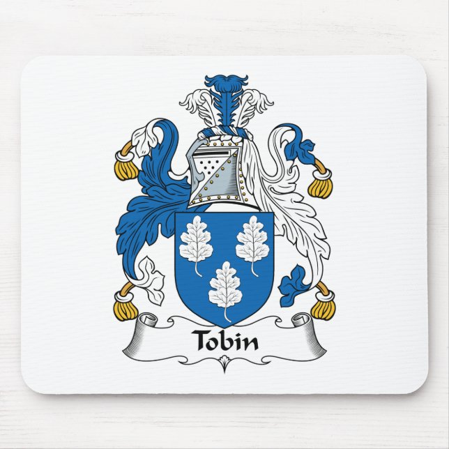 Tobin familjvapensköld musmatta (Framsidan)