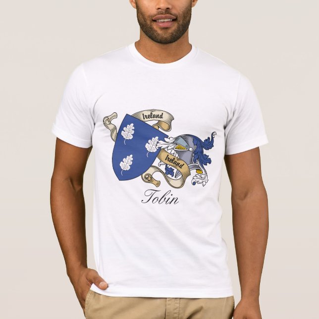 Tobin familjvapensköld tee shirt (Framsida)