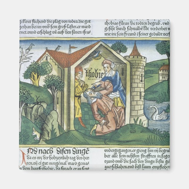 Tobit är förblindad av sparvens droppor magnet (Framsidan)