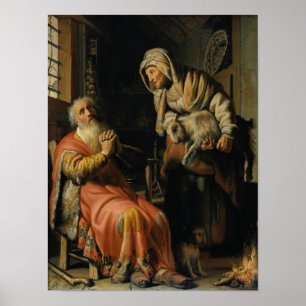 Tobit och Anna med en Kid Poster