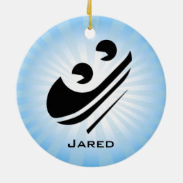 Toboggan Personlig Ornament