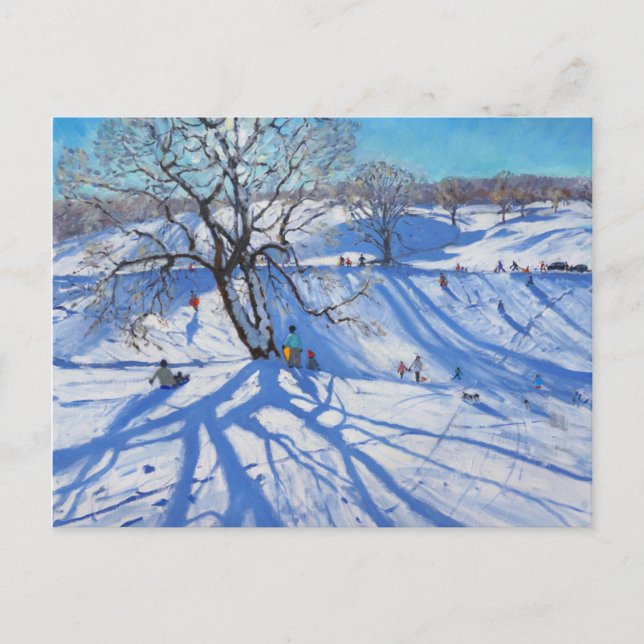 Tobogganers Chatsworth 2012 Vykort (Framsida)