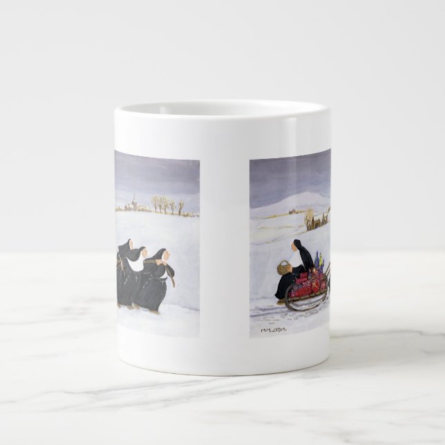 Toboggning 2 jumbo mugg (Framsidan)