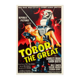TOBOR Robot Horror Monster Movie Poster