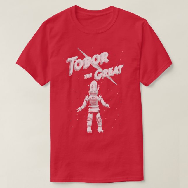Tobor Underbaren T Shirt (Design framsida)