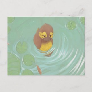 Toby Duckling Postcard Vykort