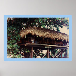 Toby Inn Träd House Pub, Montego Bay Jamaica Poster