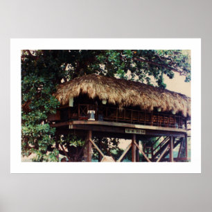 Toby Inn Träd House Pub, Montego Bay, Jamaica Poster