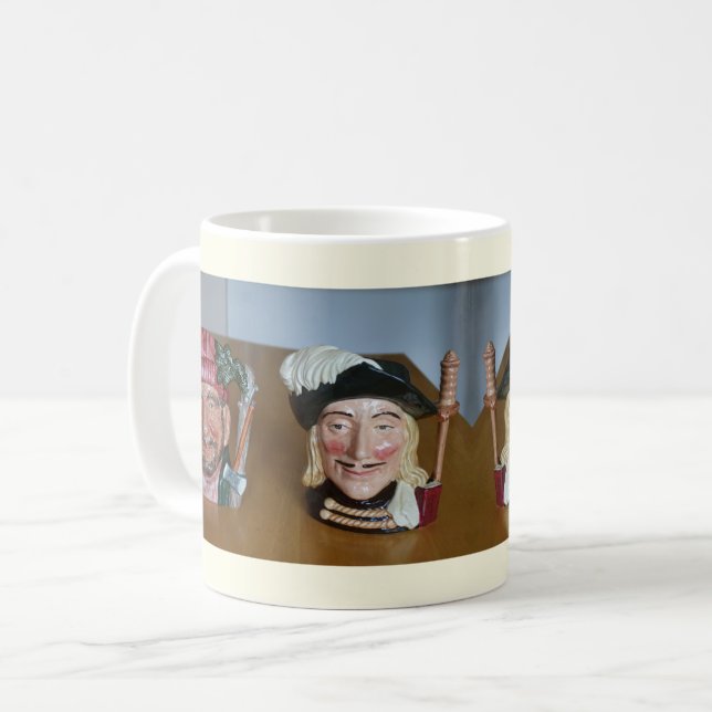 Toby kannor samlarobjekt kaffemugg (Framsida vänster)