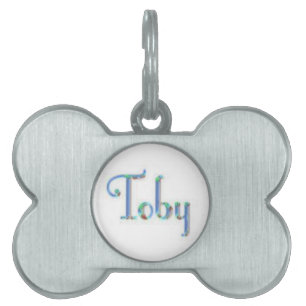 Toby Pet-tagg ID-bricka Husdjur