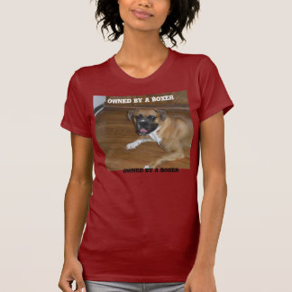 Toby som ägas av en boxare tee shirt