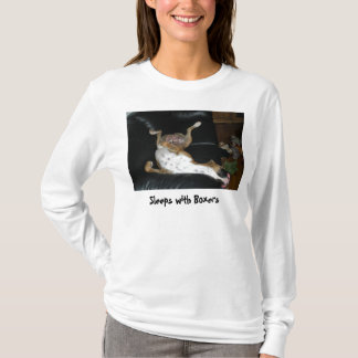 Toby sömnar med boxare t shirt