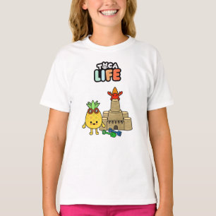 Toca Life Toca Boca Toca World Beach T Shirt