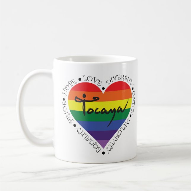 Tocaya Pride Caffe Mugg (Vänster)