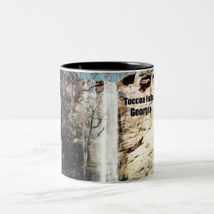 Toccoa Falls, Georgien Två-Tonad Mugg
