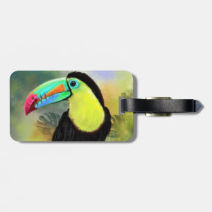 Toco Toucan Bird Luggage Tag Bagagebricka