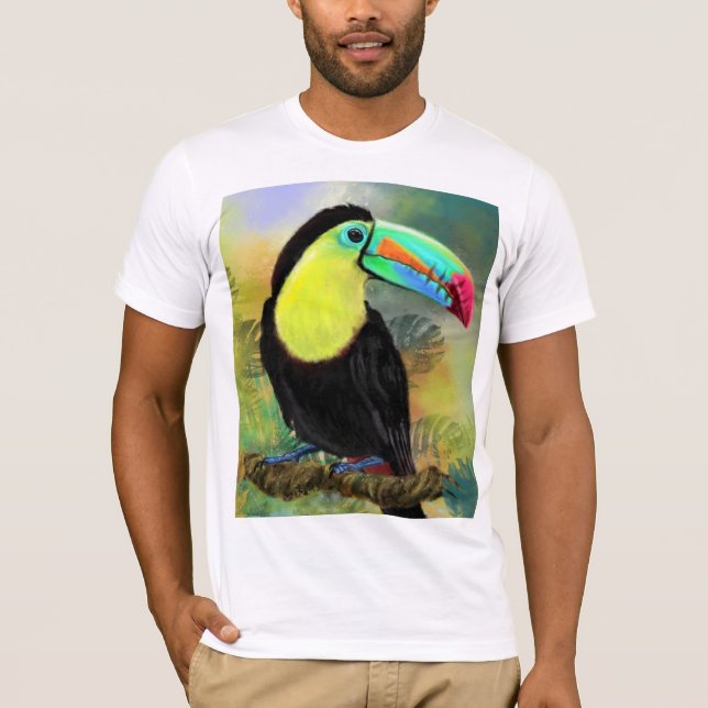 Toco Toucan Bird T-Shirt (Framsida)