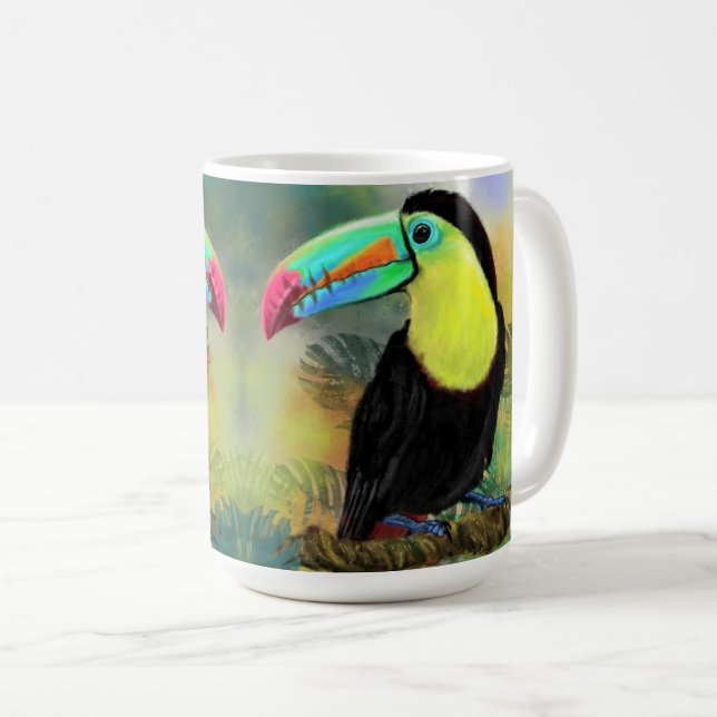 Toco Toucan-kaffe Mugg (Framsida höger)