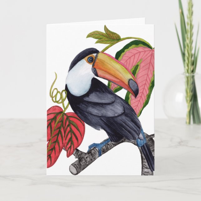 Toco Toucan Kort (Framsida)